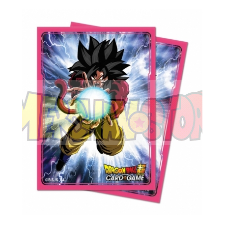 Fundas para cartas tamaño standard Dragon Ball Super - Saiyan 4 Goku (65 unidades) Ultra Pro