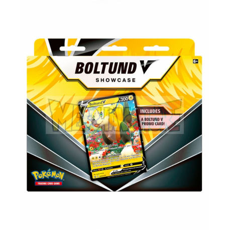 Caja de cartas Pokémon Boltund V Box Showcase (inglés)