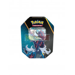 Caja de lata de cartas Pokemon Divergent Powers - Samurott V (inglés)