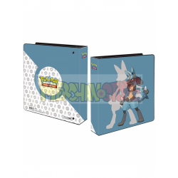 Carpeta archivador Ultra Pro de 3 anillas para cartas Pokémon - Lucario