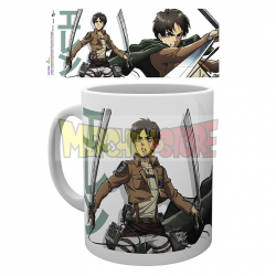 Taza cerámica Attack on Titan - Eren Duo 320Ml