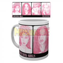 Taza cerámica Black Pink - Lovesick Girls 320ml