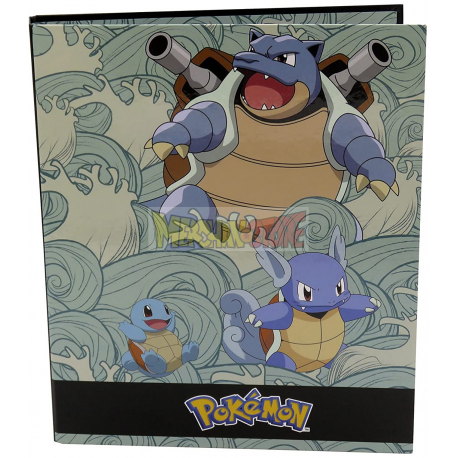 Carpeta de 3 anillas Pokémon - Squirtle Evolution 26x4x34cm