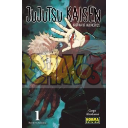 Cómic Jujutsu Kaisen 1 Guerra de hechiceros