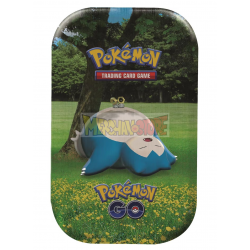 Caja de mini lata de cartas Pokemon Go - Snorlax (inglés)