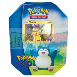 Caja de lata de cartas Pokemon Go - Snorlax V (inglés)