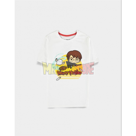 Camiseta infantil Harry Potter con escoba 9 años 134cm - 10 años 140cm