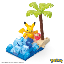 Pokémon Kit de Construcción Mega Construx Pikachu's Beach Splash
