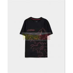 Camiseta niño Harry Potter - Gryffindor negra 5 años 110cm - 6 años 116cm