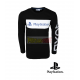Camiseta niño manga larga Sony PlayStation negra 9 años 134cm - 10 años 140cm