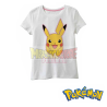 Camiseta niña Pokemon - Pikachu blanca 5 años 110cm - 6 años 116cm