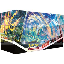 Caja de cartas Pokémon Estadio Combina y Combate - Tempestad Plateada (español)