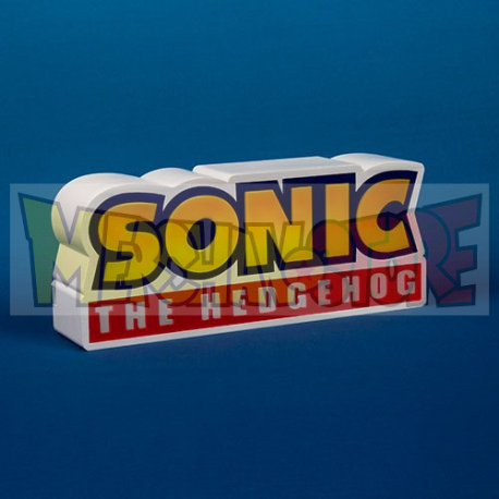 Lámpara Led Sonic The Hedgehog Logo 23cm