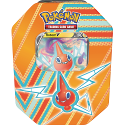 Caja de lata de cartas Pokemon 2022 Hidden Potential - Rotom V (inglés)