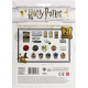 Set de 18 imanes Harry Potter 7x4cm