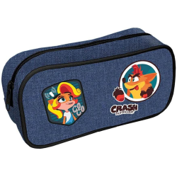 Estuche portatodo Crash Bandicoot 4 - Denim 22x6x10,5cm