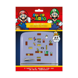 Set de 18 imanes Super Mario 7x4cm