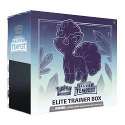 Caja de cartas Pokémon Elite Trainer Box Tempestad Plaetada (inglés)
