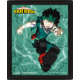 Póster 3D con marco My hero Academia - Izuku 23,5 x 28,5cm