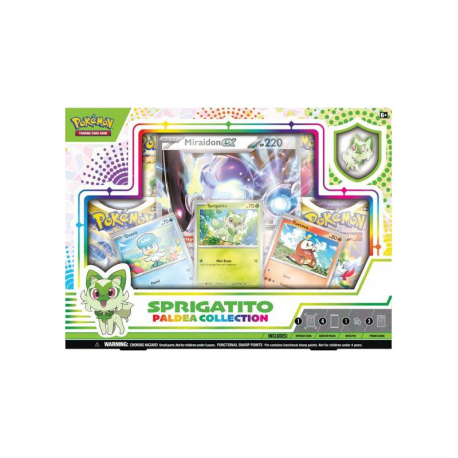 Caja de cartas Pokémon Colección Aldea - Sprigatito (español)