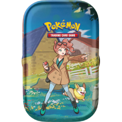 Caja mini lata de cartas Pokemon Crown - Sonia & Yamper (inglés)