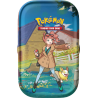 Caja mini lata de cartas Pokemon Crown - Sonia & Yamper (inglés)