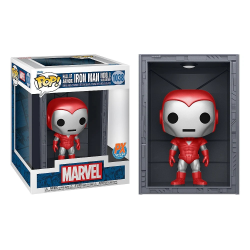 Figura Funko POP Marvel - Hall of Armor Iron Man Model 8 Silver Centurion PX Exclusive 1038