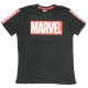 Camiseta adulto Marvel - Logo negra Talla XXL