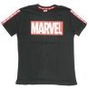 Camiseta adulto Marvel - Logo negra Talla XXL