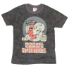 Camiseta adulto Marvel Comics- Super Hereoes gris Talla L