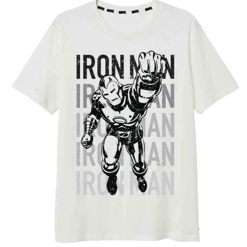 Camiseta blanca marvel outlet