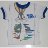 Camiseta infantil Looney Tunes - Bugs Bunny blanca 7 años 122cm