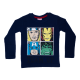 Camiseta infantil manga larga Marvel - Thor, Capitán América, Iron Man, Hulk 6 años 116cm