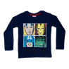 Camiseta infantil manga larga Marvel - Thor, Capitán América, Iron Man, Hulk 7 años 122cm
