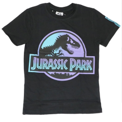 Camiseta infantil Jurassic World negra 10 años 140cm