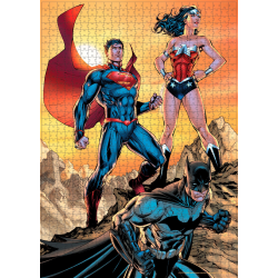 Puzzle DC Comics - Justice League Super Man, Wonder Woman, Batman (1000 piezas)