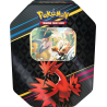 Caja de lata de cartas Pokemon Sword & Shield 12.5 Crown Zenith Special Art Tin Zapdos (inglés)