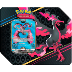 Caja de lata de cartas Pokemon Sword & Shield 12.5 Crown Zenith Special Art 7" Tin Moltres (inglés)
