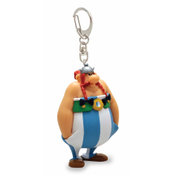 Llavero de goma Asterix y Obelix - Obelix con las manos en los bolsillos