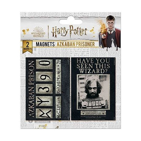 Set de 2 imanes Harry Potter - Azkaban Prisoner