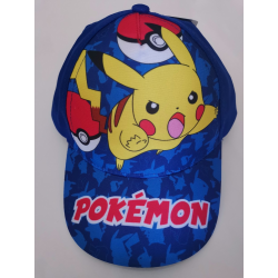 Gorra infantil Pokemon azul 52cm