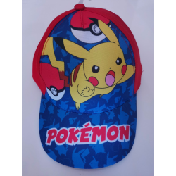 Gorra infantil Pokemon roja 52cm