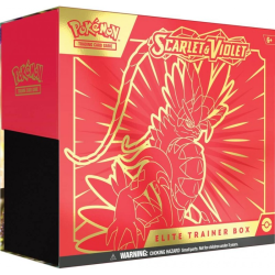 Caja de cartas Pokemon Elite Trainer Box Pokémon Scarlet & Violet - Scarlet (inglés)