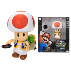 Figura Nintendo Super Mario The Movie - Toad 15cm