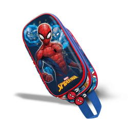 Estuche portatodo doble 3D Marvel Spider-Man Powerful 22cm