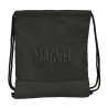 Saco Mochila Marvel - Logo negro 45x35x1cm