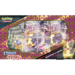 Caja de cartas Pokémon Crown - Morpeko V Union (Inglés)