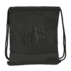 Saco Mochila Spider-man Marvel negro 48x35x1cm