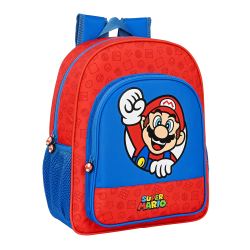 Mochila Super Mario 38x32x12cm adaptable a carro