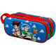 Estuche portatodo doble 3D Disney - Toy Story Buzz & Woody 22.5x10x7cm